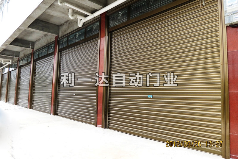 电泳卷闸门